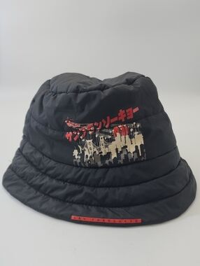 Disney Parks San Fransokyo Black Bucket Hat